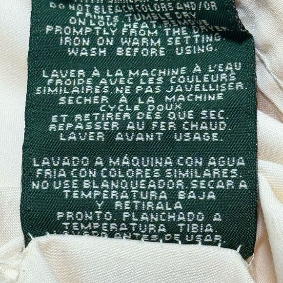 Ralph Lauren Cream Standard Pillow Cases(2) - Picture 3 of 3